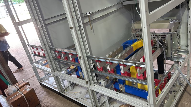 Industrial control panel in making