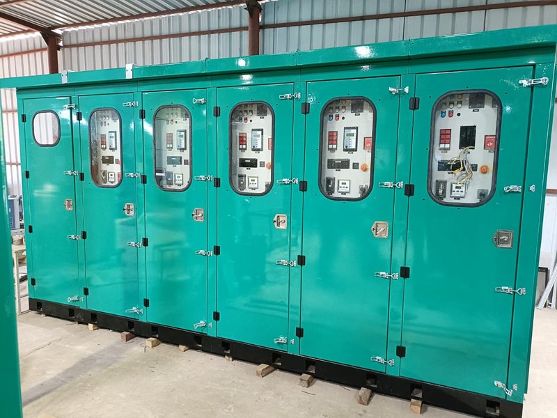 Industrial large scale control panel