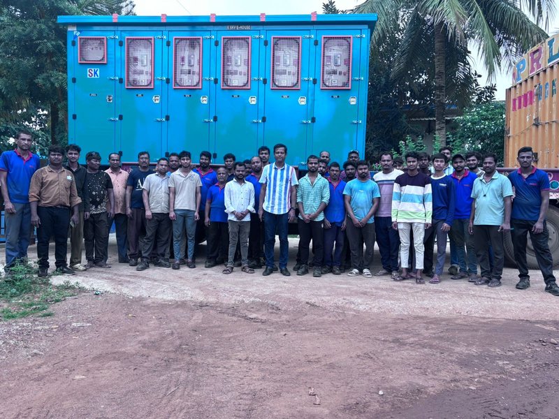 Team after loading control panel